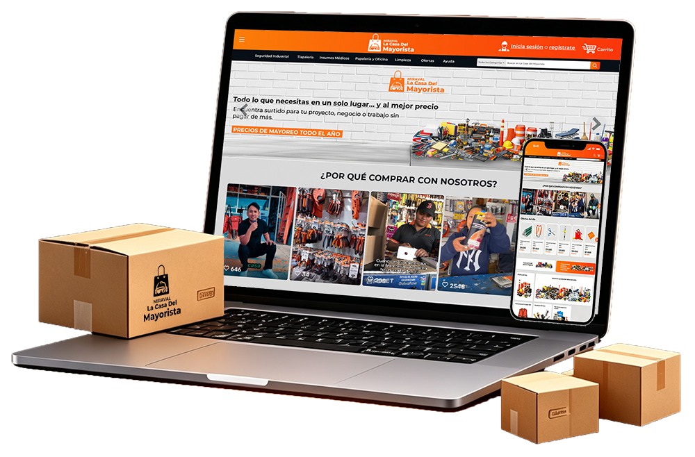 Tienda Online en Laptop y Celular